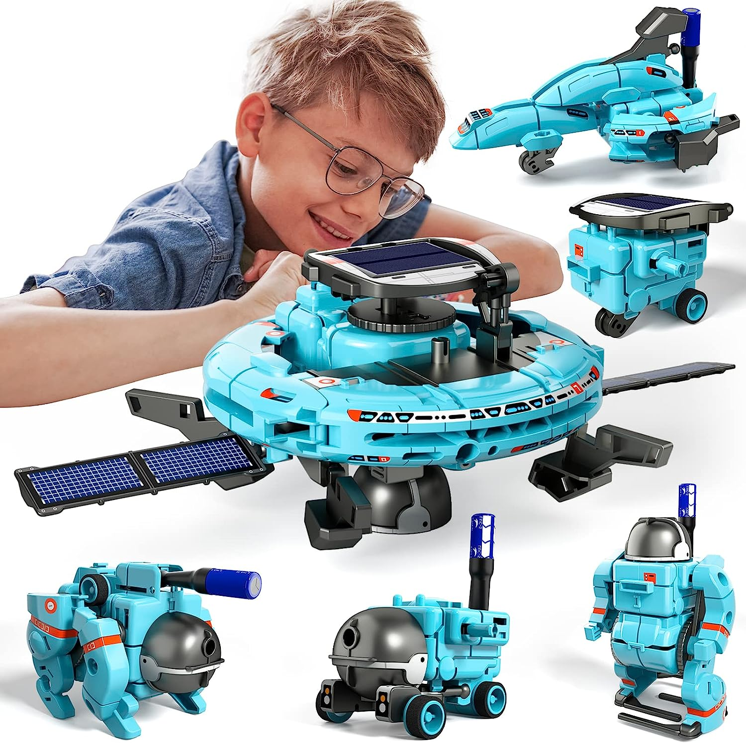 Lucky Doug STEM Projects for Kids Ages 8-12 12-16，6-In-1 Building Science STEM K